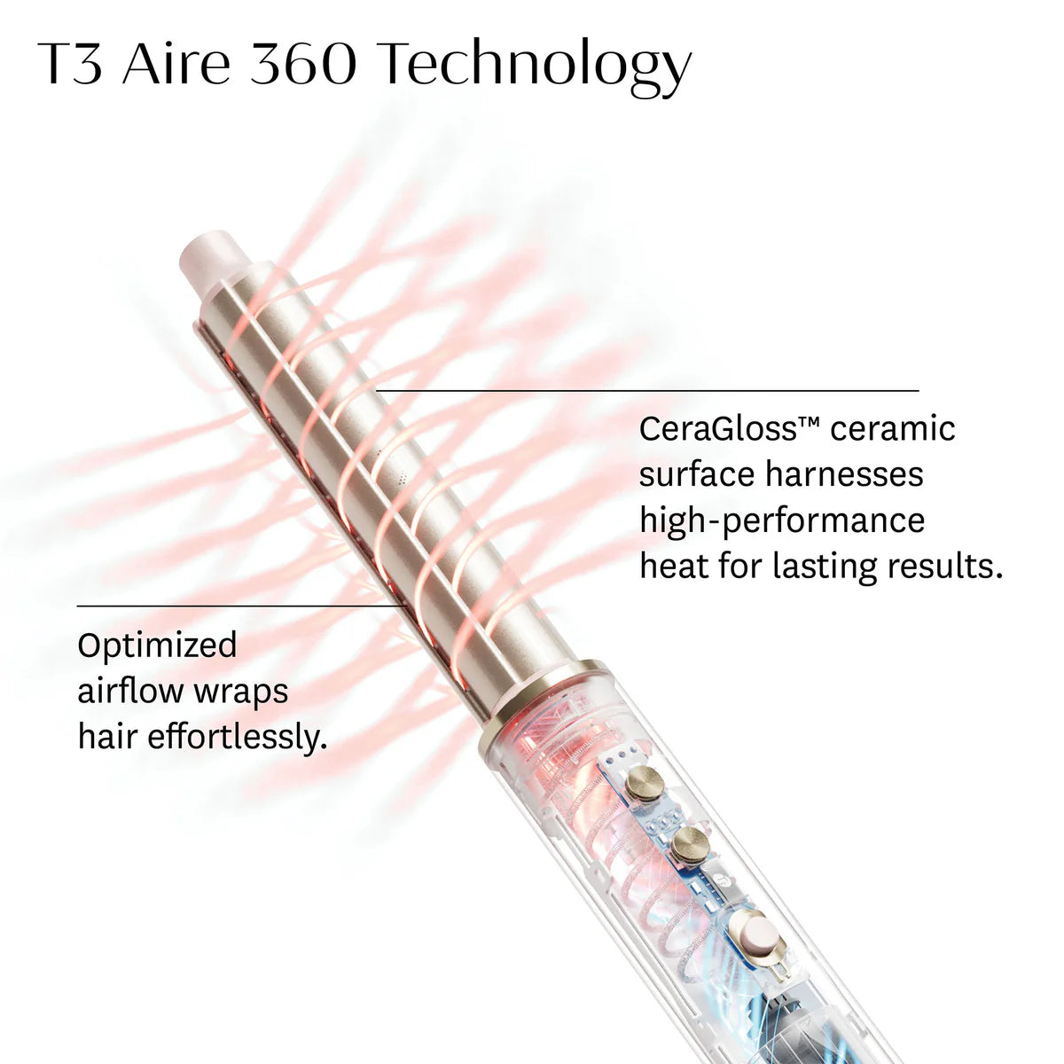 T3 Aire360 - Satin Rose