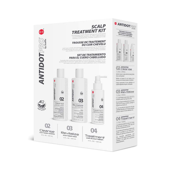 Trousse de traitement du cuir chevelu Antidot Pro