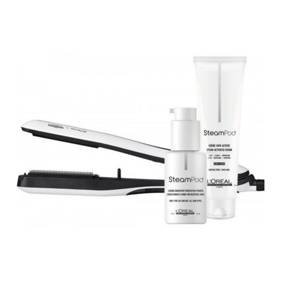 Trio SteamPod + produits